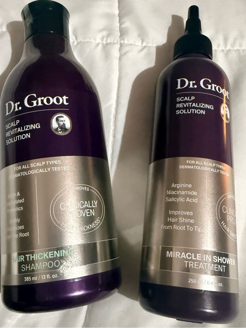 Purple Scalp Revitalizing Solution - Hair Thickening Shampoo & Treatment
